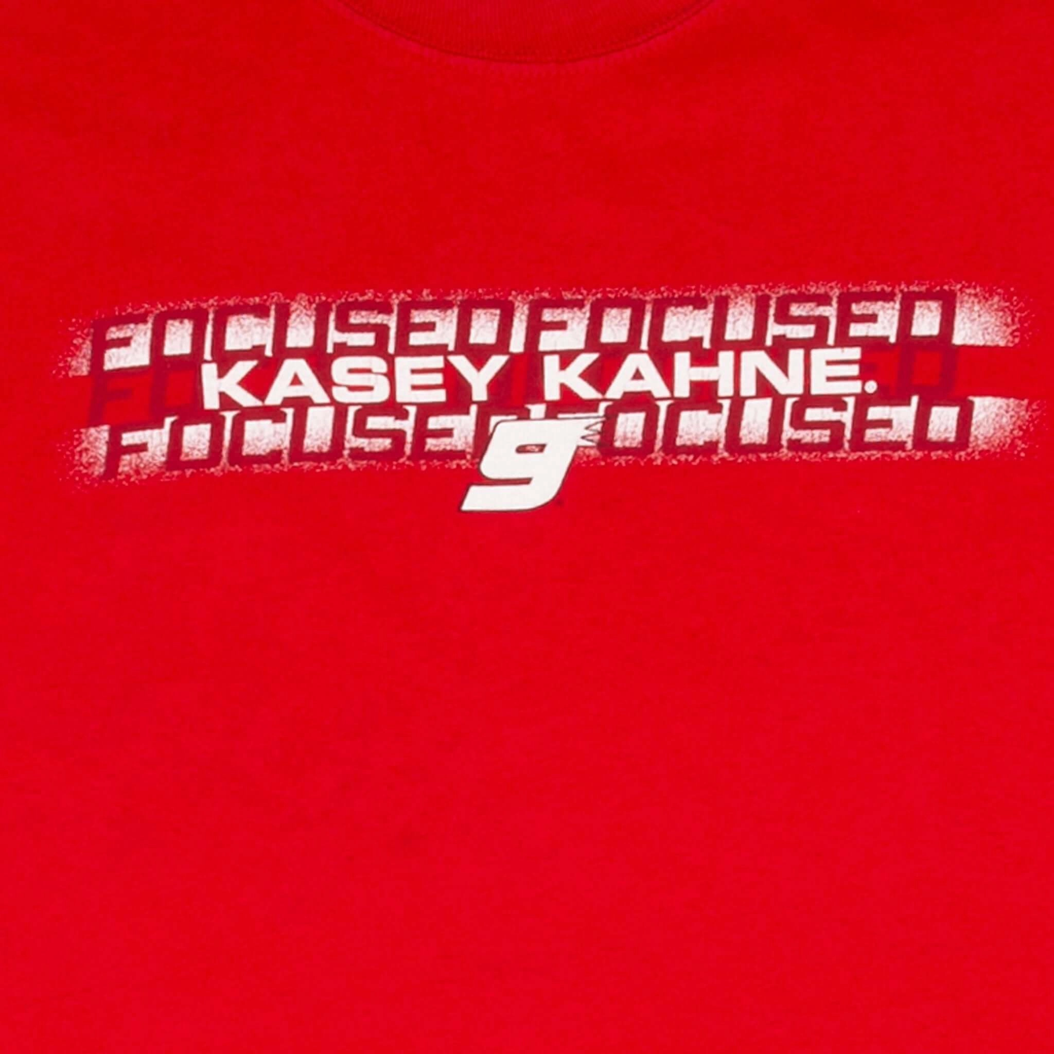 VINTAGE NASCAR KASEY KAHNE BUDWEISER 2000S TEE SHIRT SIZE 2XL