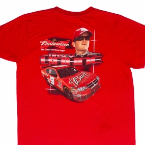 VINTAGE NASCAR KASEY KAHNE BUDWEISER 2008 TEE SHIRT SIZE LARGE
