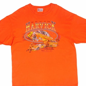 VINTAGE NASCAR KEVIN HARVICK REESE'S TEE SHIRT 2000S SIZE XL