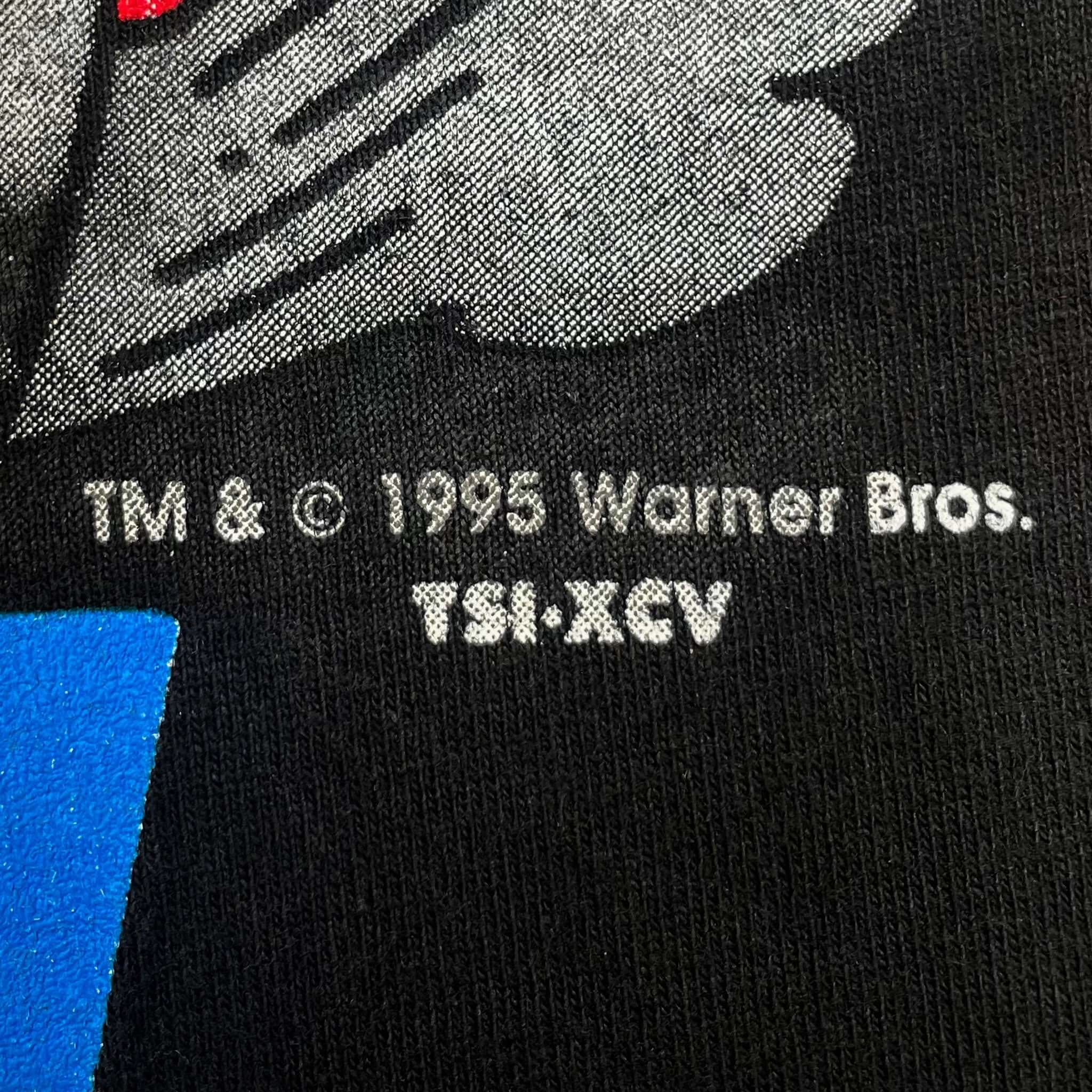 VINTAGE NASCAR LOONEY TUNES VIL COYOTE 1995 TEE SHIRT SIZE XL