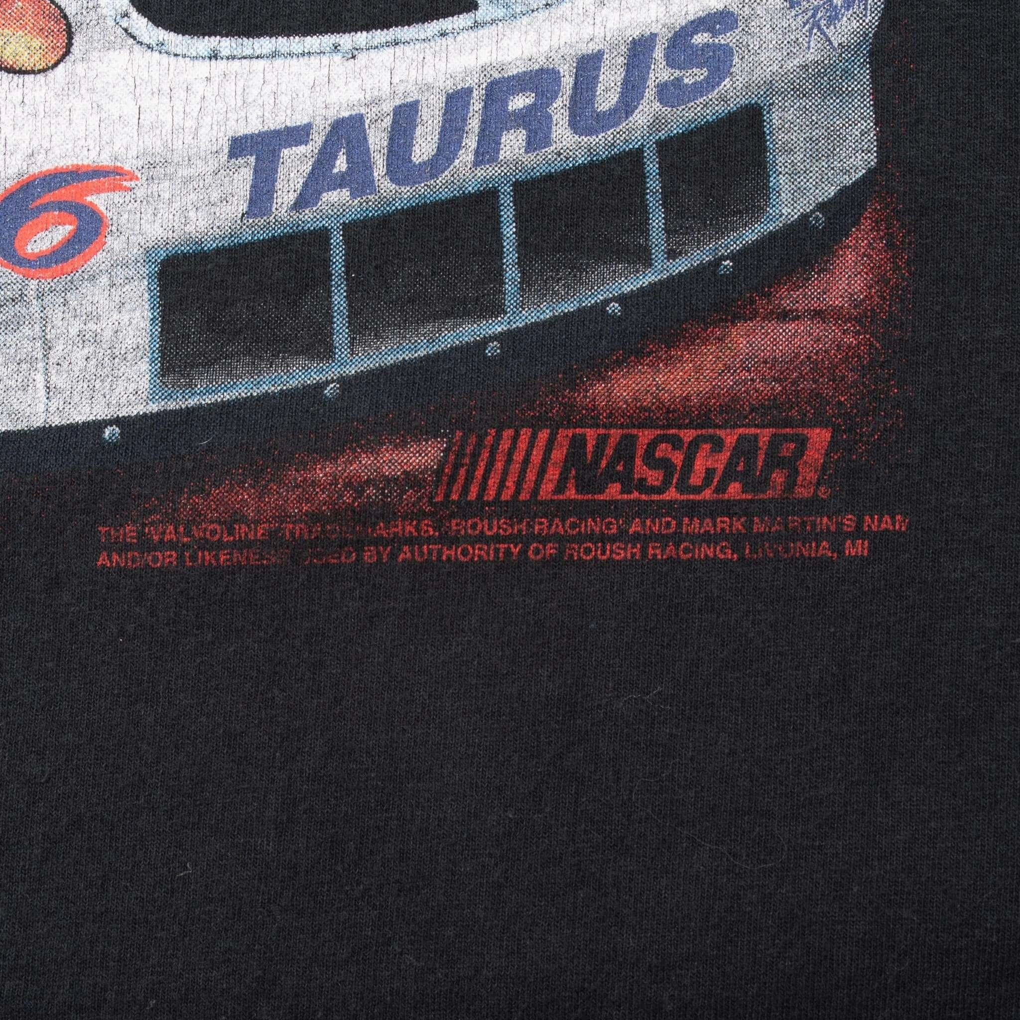 VINTAGE NASCAR MARK MARTIN 1990S TEE SHIRT 2XL
