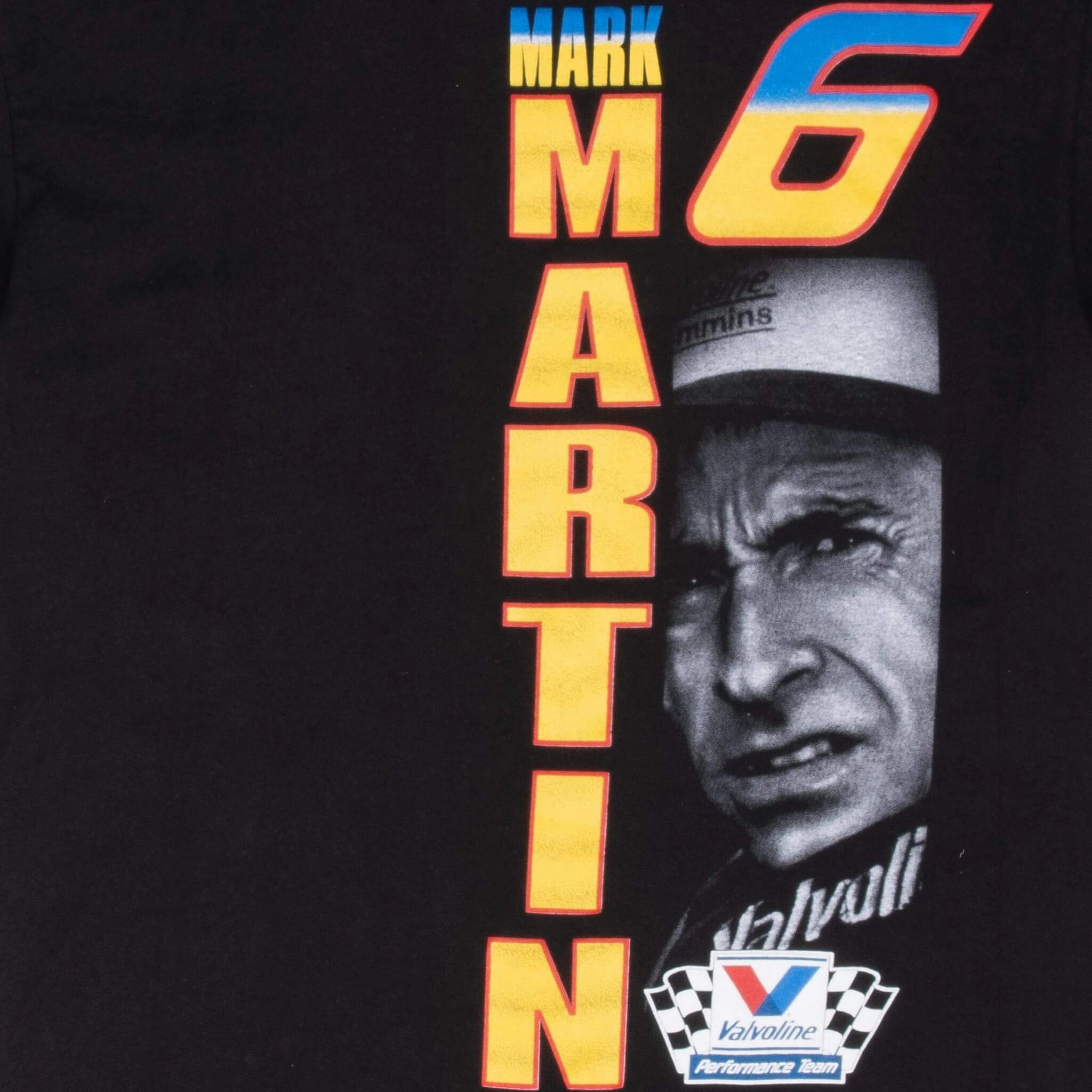 VINTAGE NASCAR MARK MARTIN 1990S TEE SHIRT MEDIUM