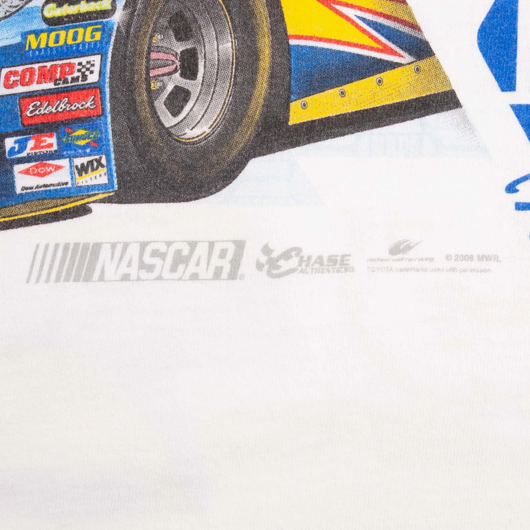 VINTAGE NASCAR MICHAEL WALTRIP 2008 TEE SHIRT SIZE XL