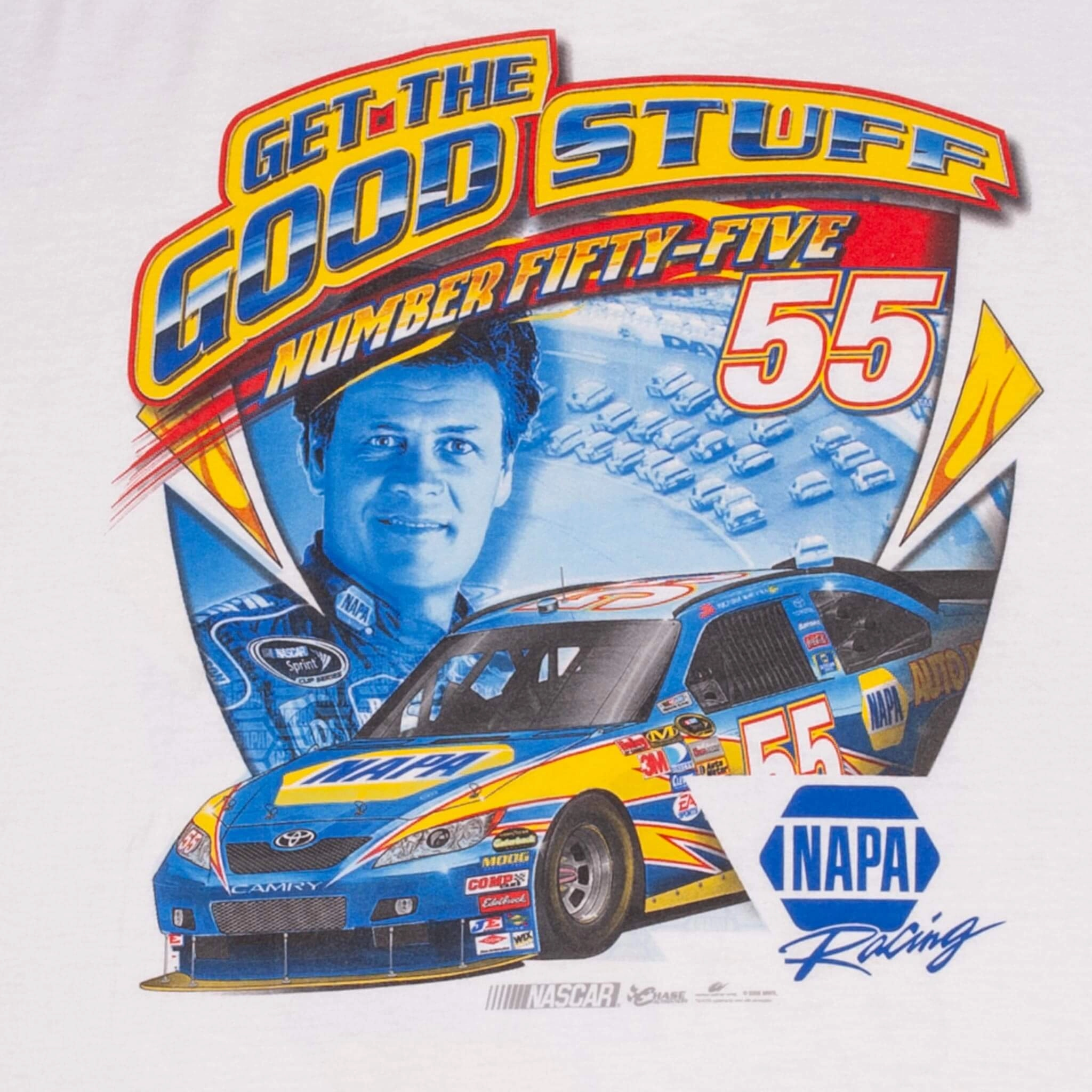 VINTAGE NASCAR MICHAEL WALTRIP 2008 TEE SHIRT SIZE XL