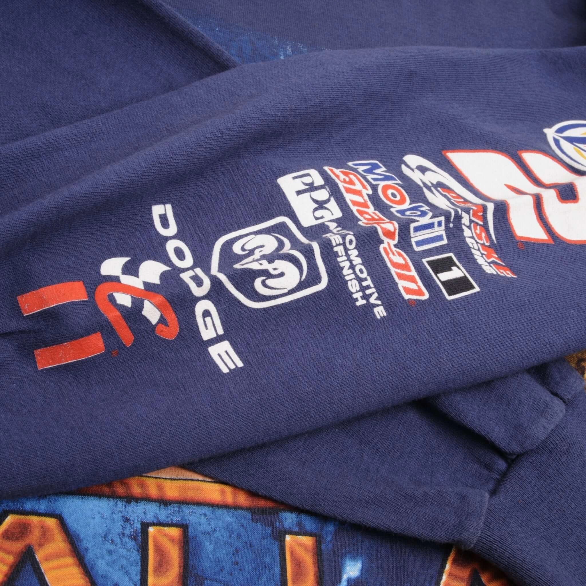 VINTAGE NASCAR RUSTY WALLACE 2000S LONG SLEEVE TEE SHIRT SIZE XL