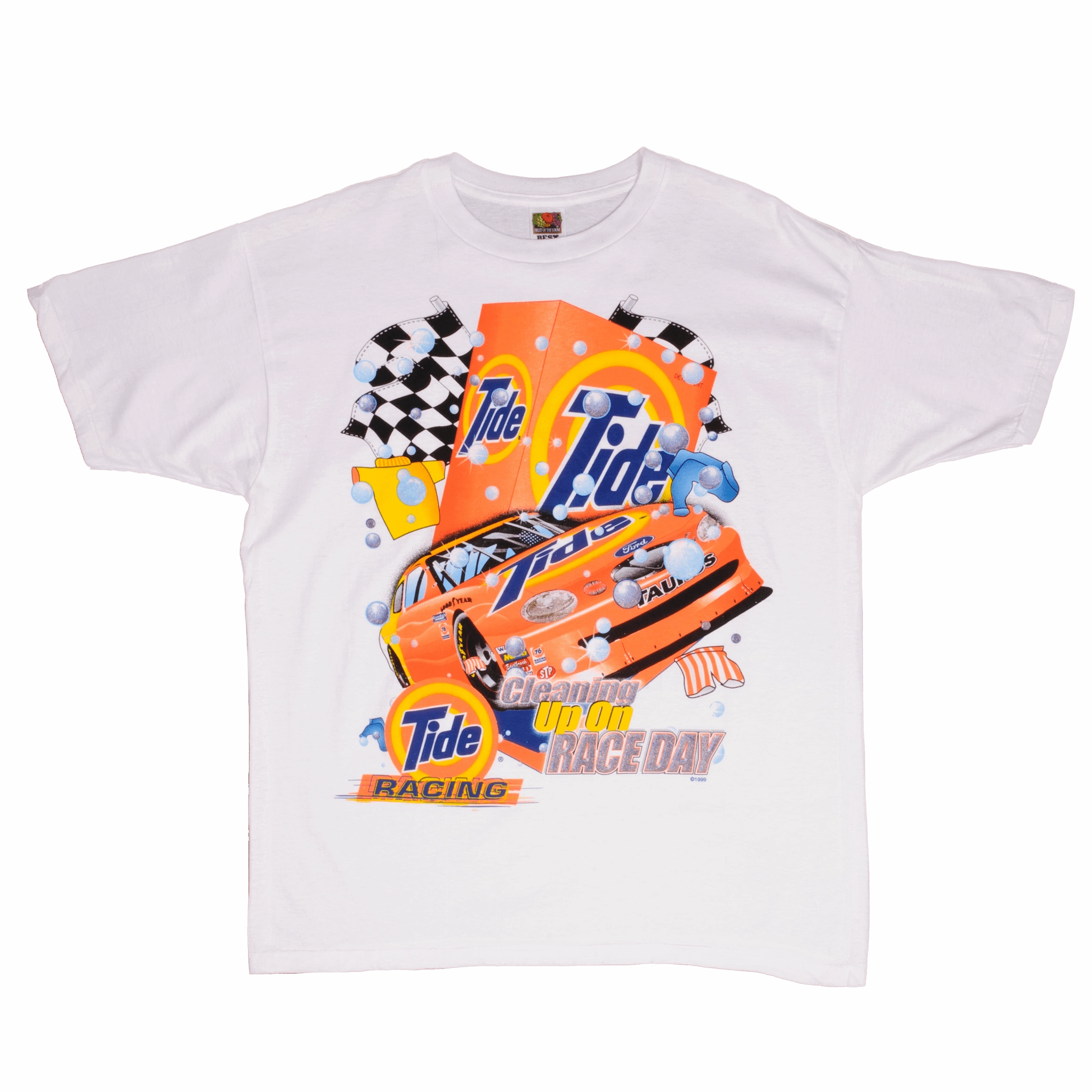 VINTAGE NASCAR TIDE RACING TEE SHIRT 1999 SIZE XL