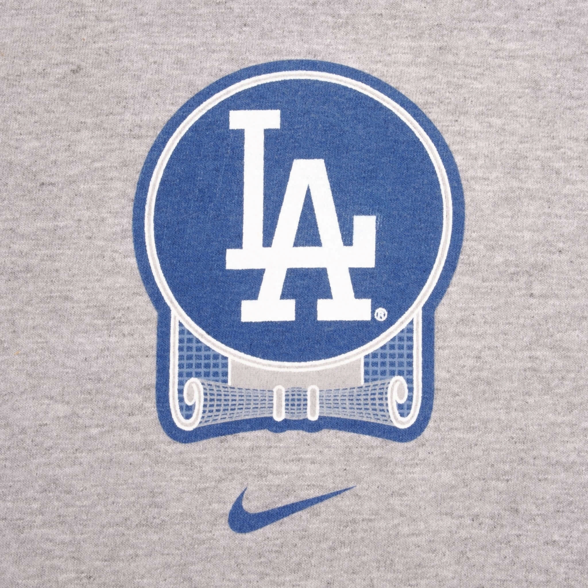 VINTAGE NIKE CENTER SWOOSH MLB LOS ANGELES DODGERS TEE SHIRT 2002 SIZE XL
