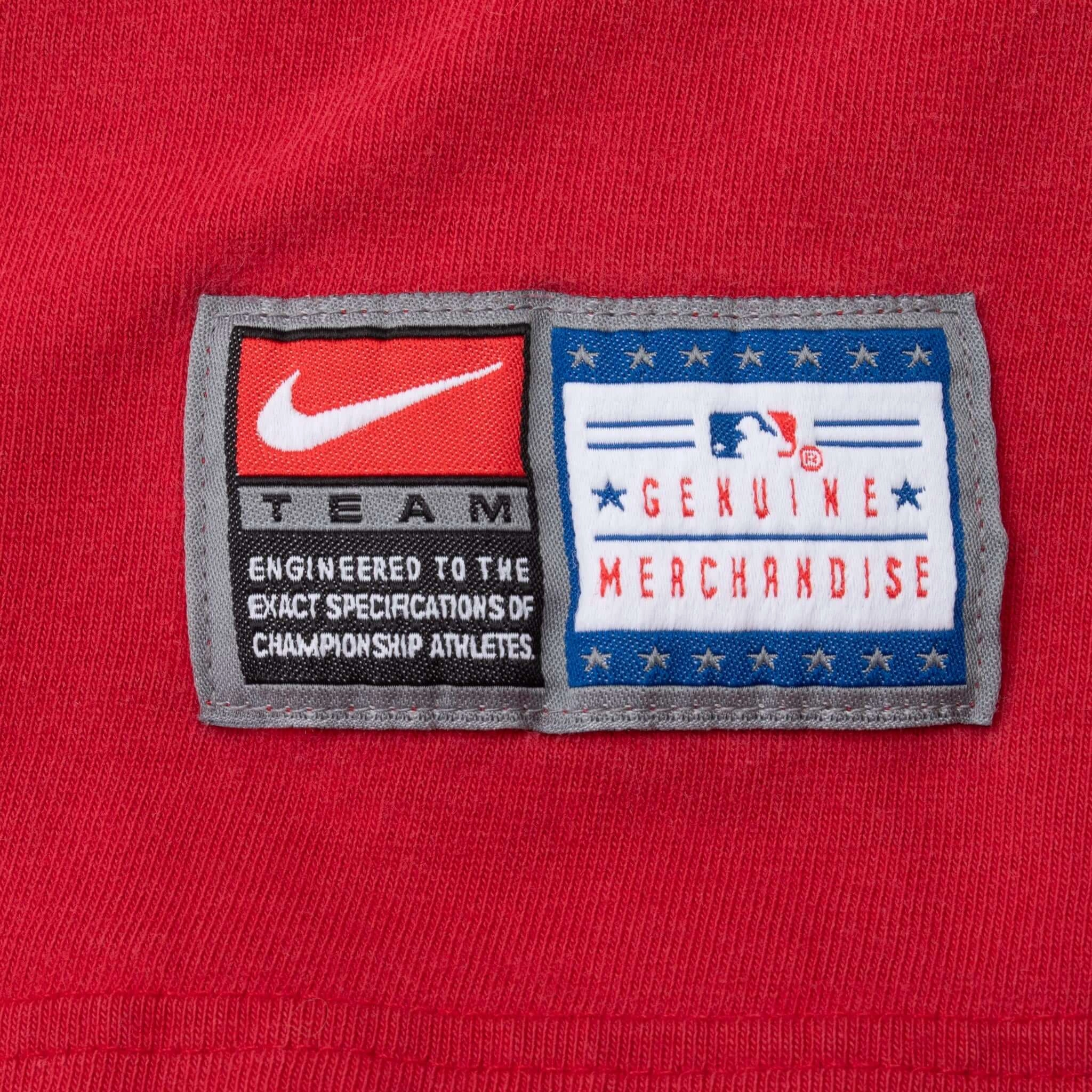 VINTAGE NIKE MLB BOSTON RED SOX CENTER SWOOSH TEE SHIRT 2000S 2XL