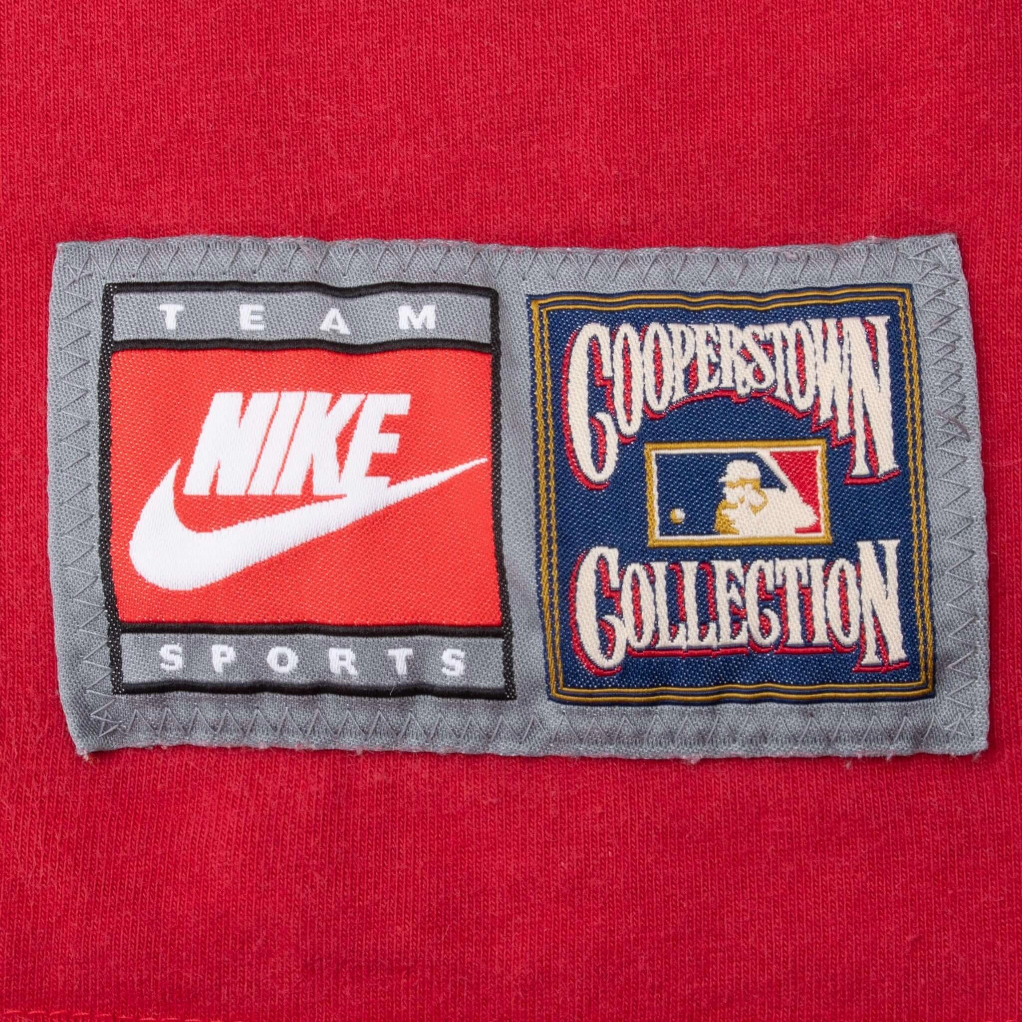VINTAGE NIKE MLB CINCINNATI REDS COPPERSTOWN TEE SHIRT 2000S LARGE