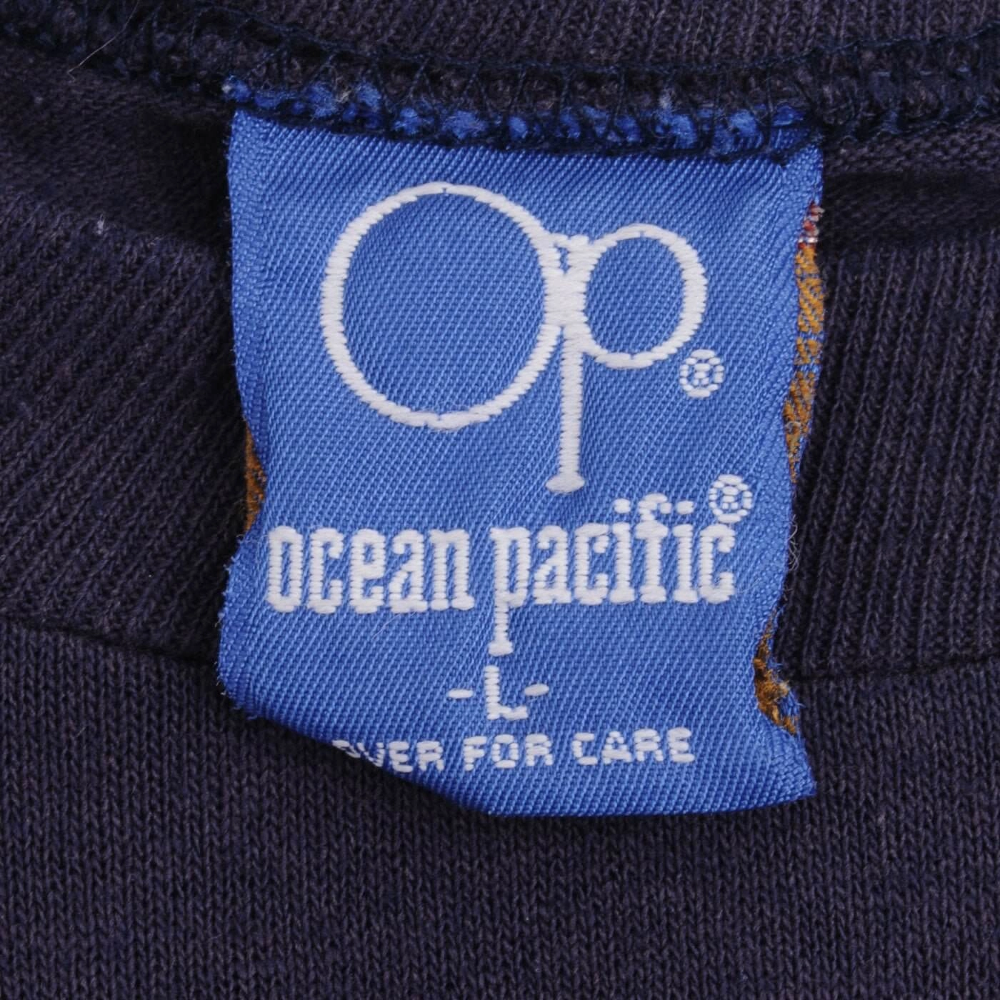 VINTAGE OCEAN PACIFIC SURFING TEE SHIRT SIZE MEDIUM MADE IN USA
