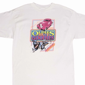 VINTAGE OLDIES BUT GOODIES CAR TEE SHIRT 1996 SIZE XL