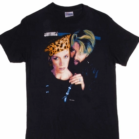 VINTAGE ORIGINAL EURYTHMICS 1984 TEE SHIRT SIZE MEDIUM MADE IN USA