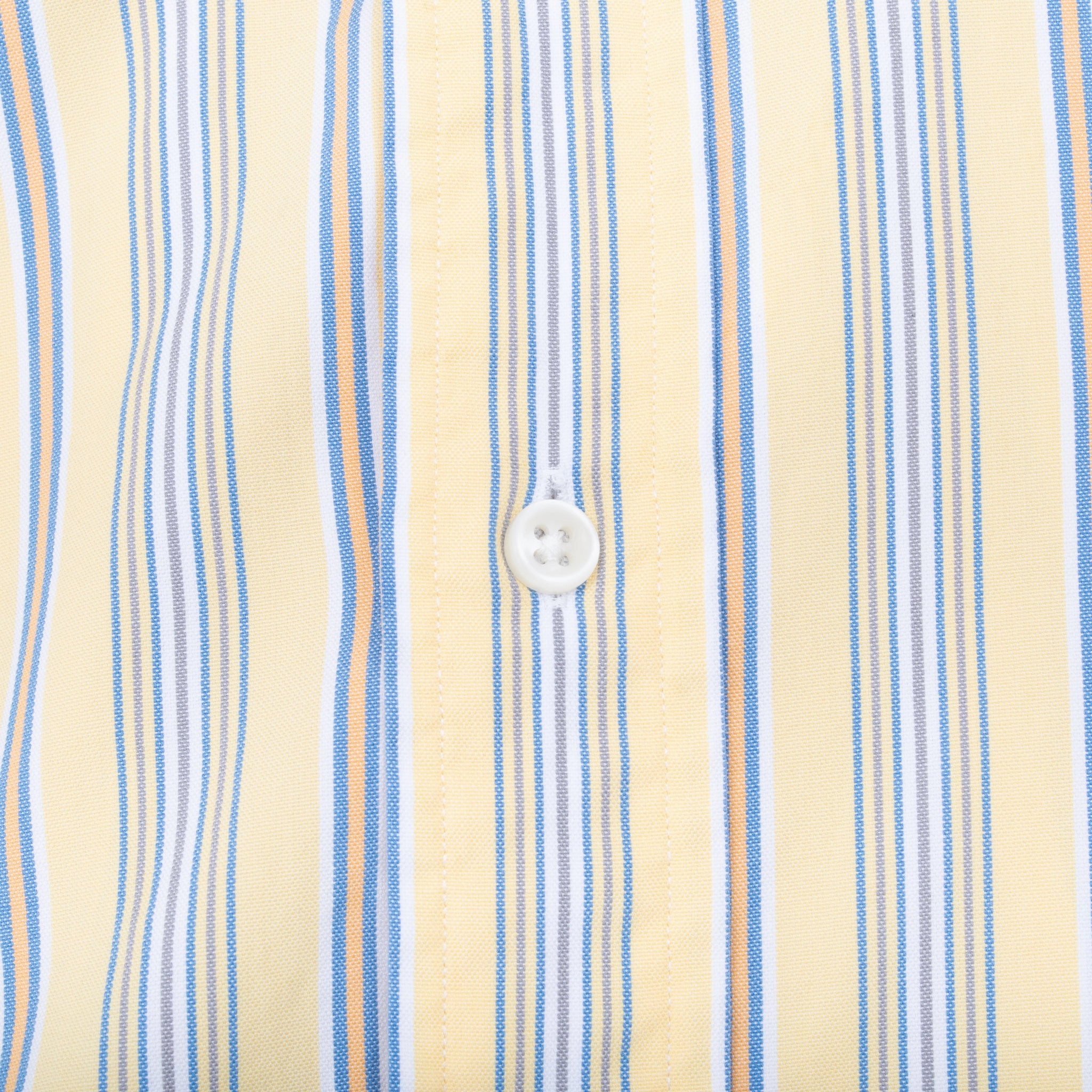 VINTAGE POLO ALPH LAUREN YELLOW STRIPED SHIRT 1990S XL