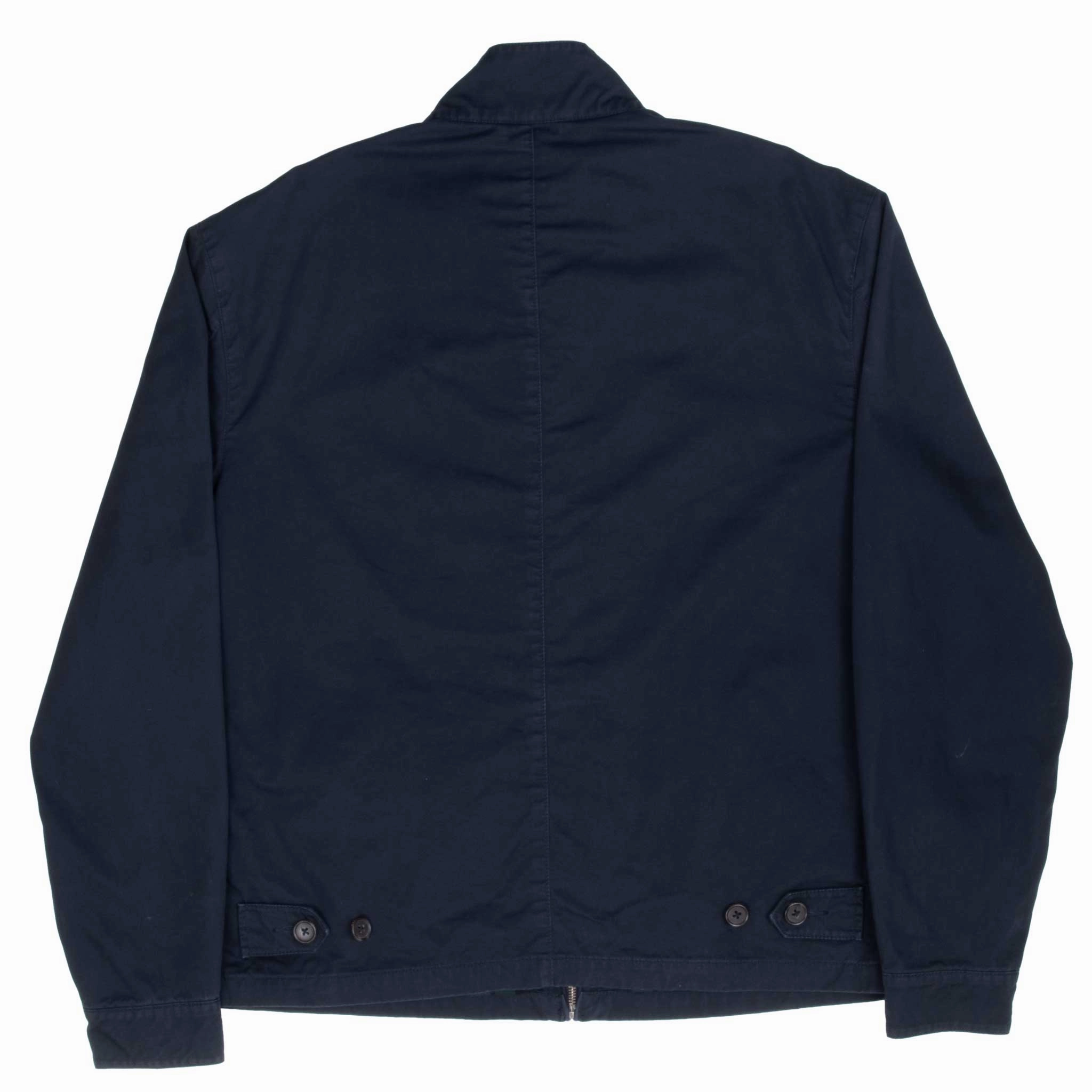 VINTAGE POLO RALPH LAUREN BLUE HARRINGTON GOLF JACKET 1990S SIZE MEDIUM