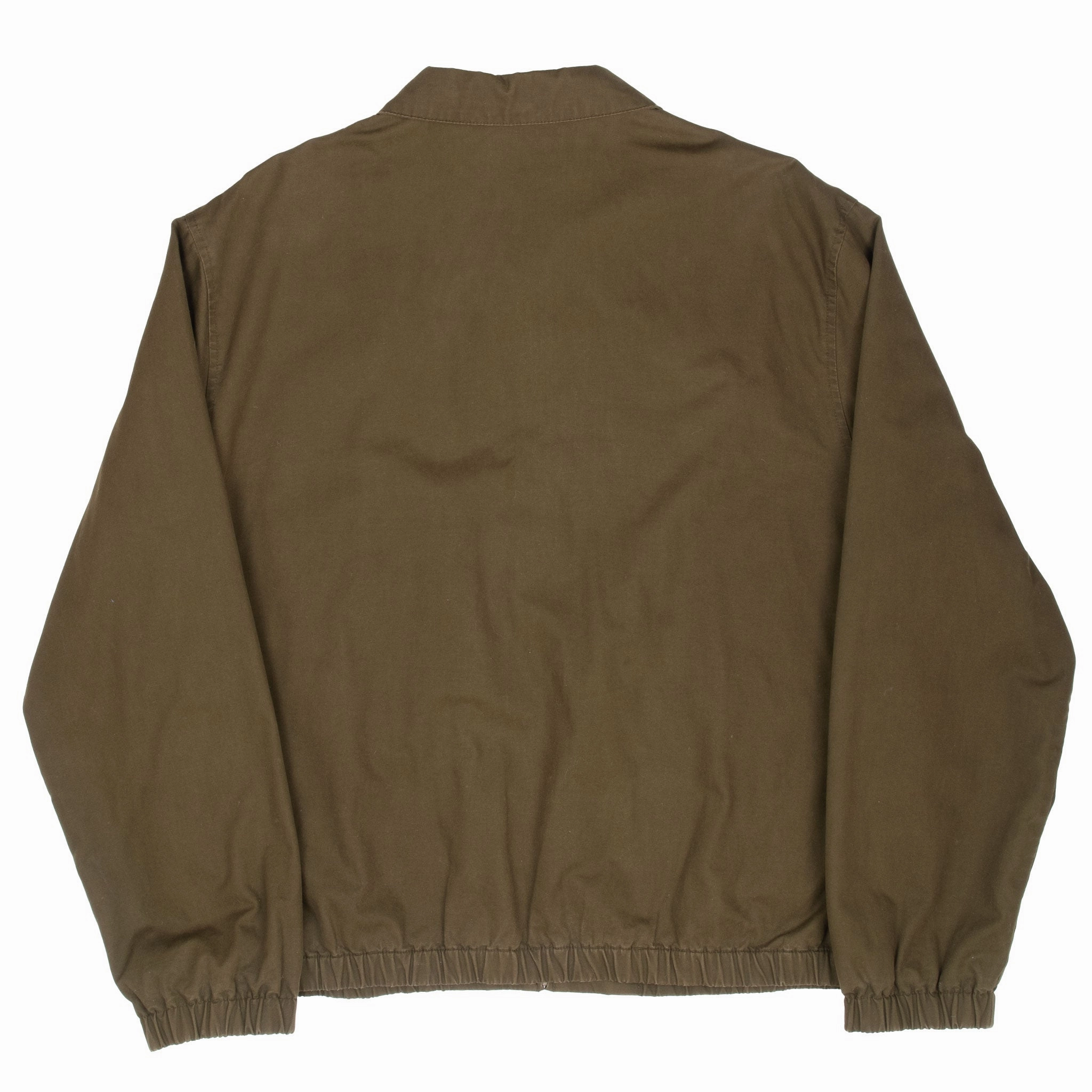 VINTAGE POLO RALPH LAUREN OLIVE GREEN HARRINGTON GOLF JACKET 1990S XL