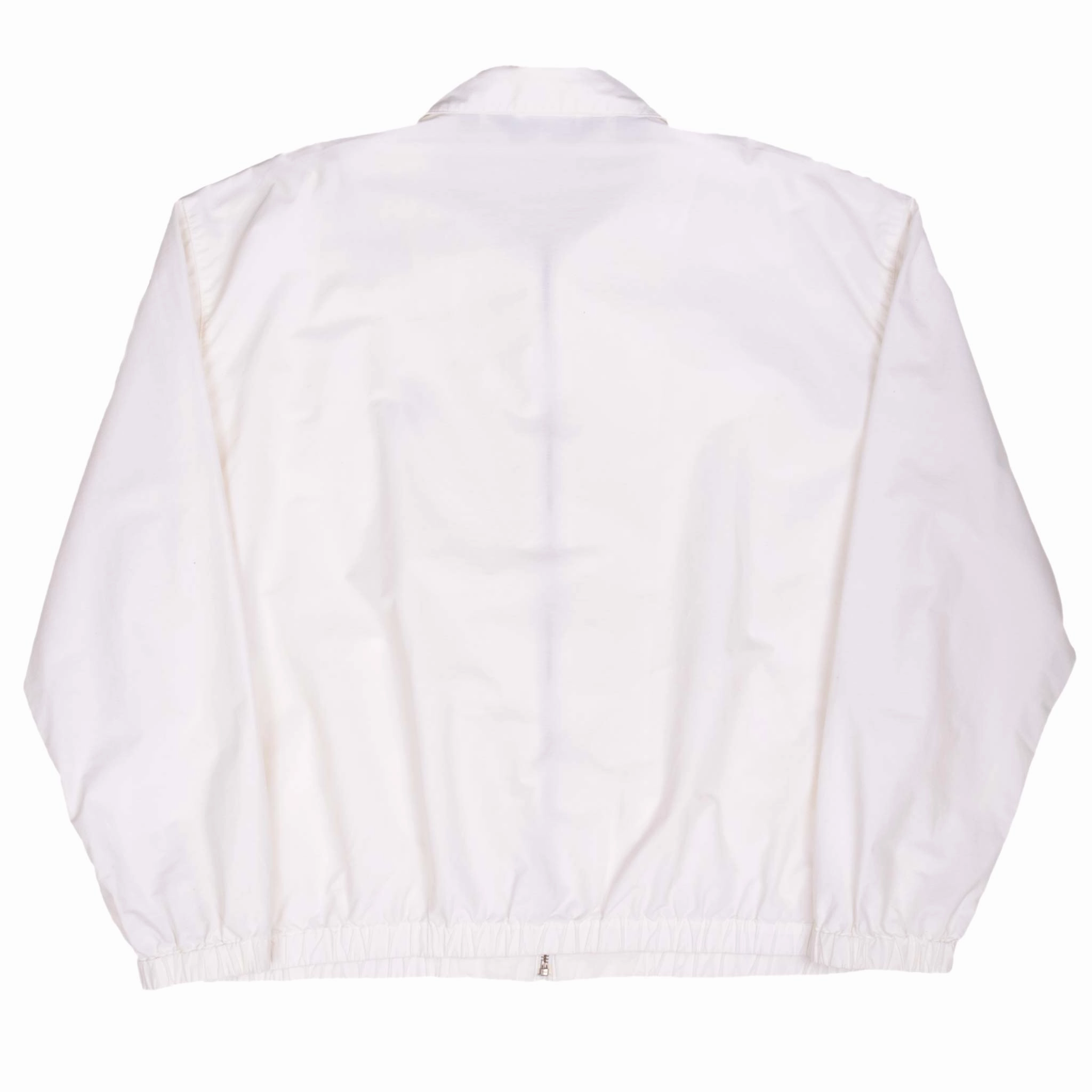 VINTAGE POLO RALPH LAUREN WHITE HARRINGTON GOLF JACKET 1990S LARGE