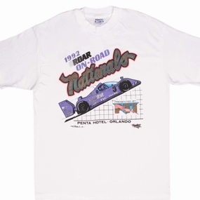 VINTAGE PTI RACING NATIONALS JAGUAR 1992 TEE SHIRT LARGE MADE IN USA