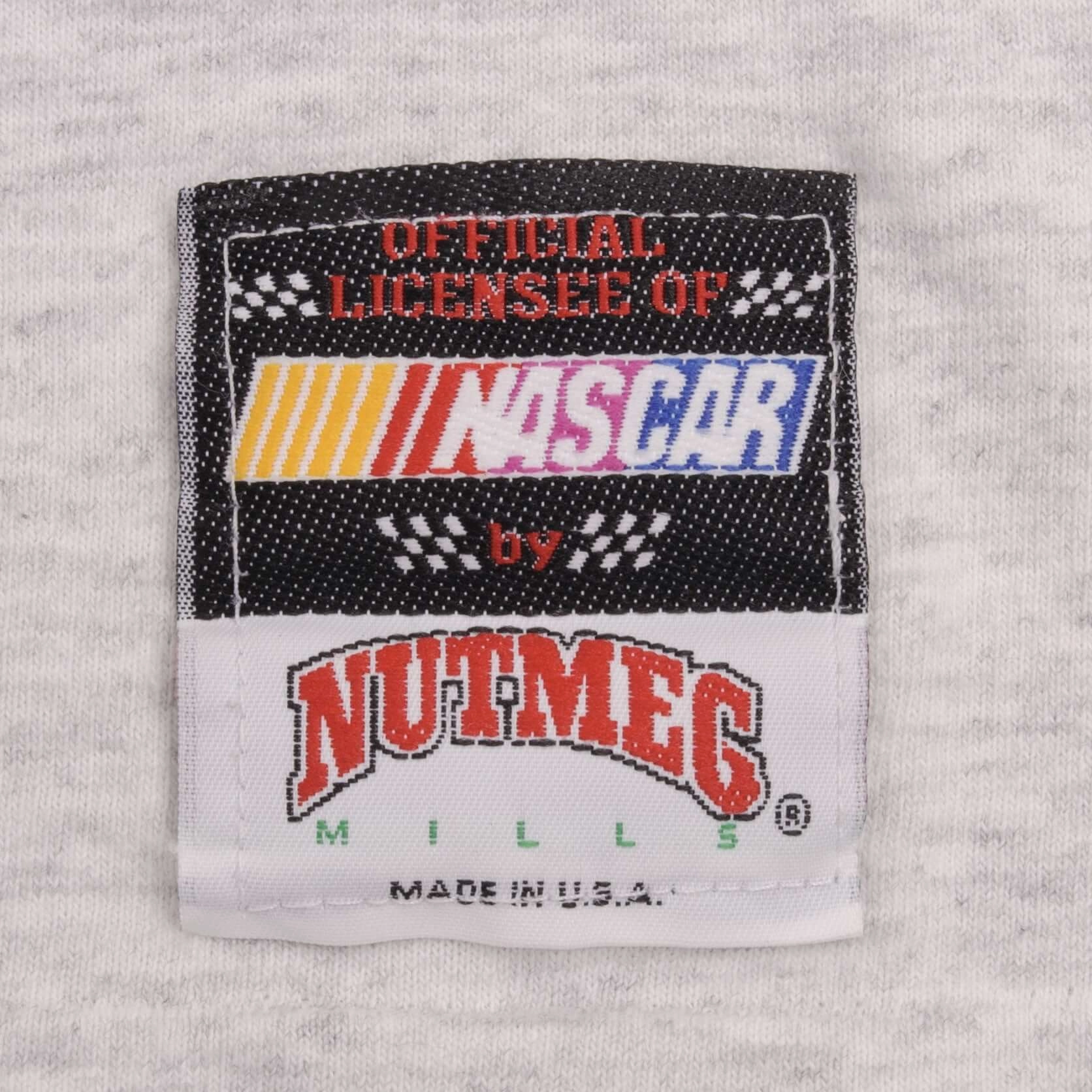 VINTAGE RACING NASCAR RUSTY WALLACE 1990S NUTMEG TEE SHIRT XL MADE IN USA
