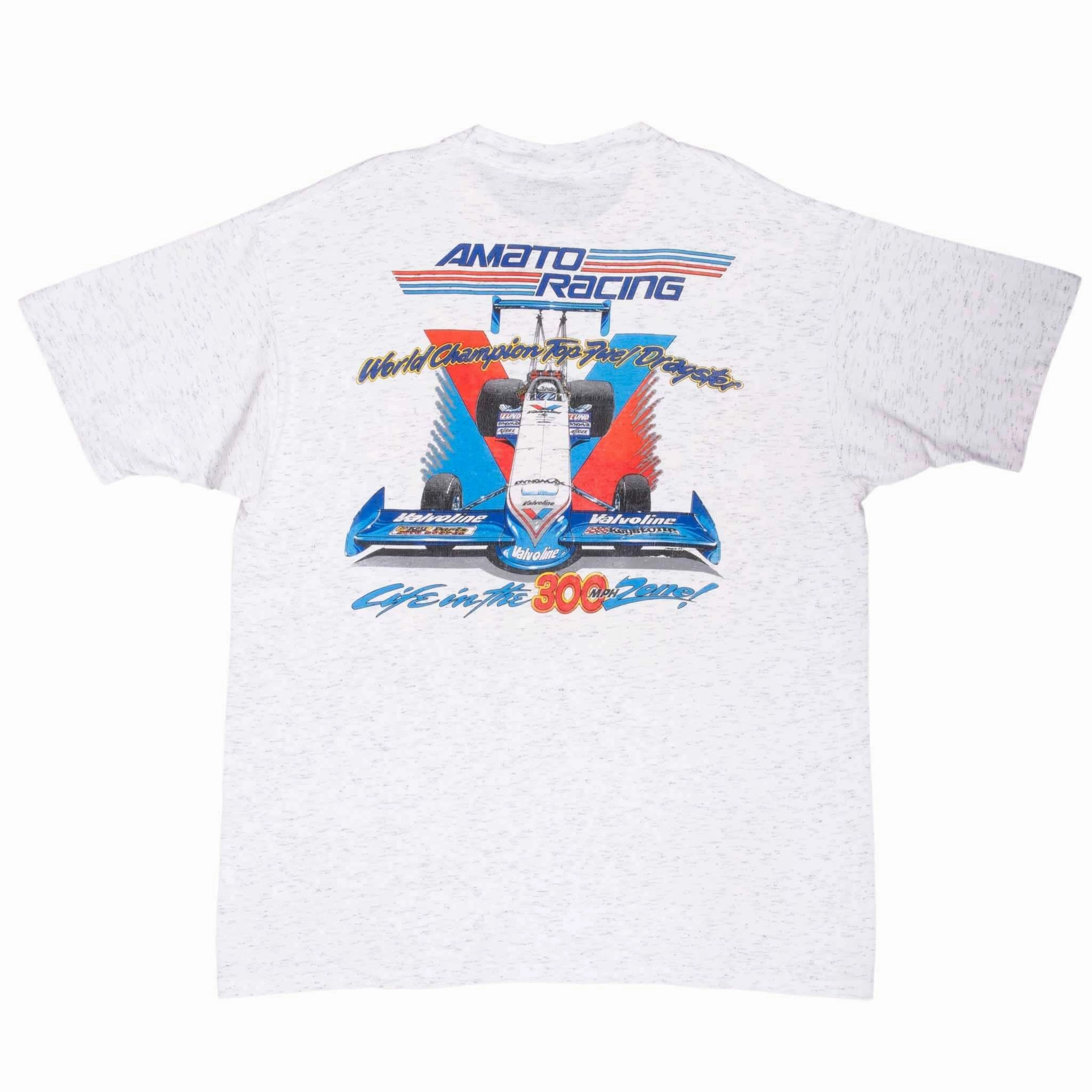 VINTAGE RACING NHRA DRAG RACING JOE AMATO 1992 TEE SHIRT XL MADE IN USA
