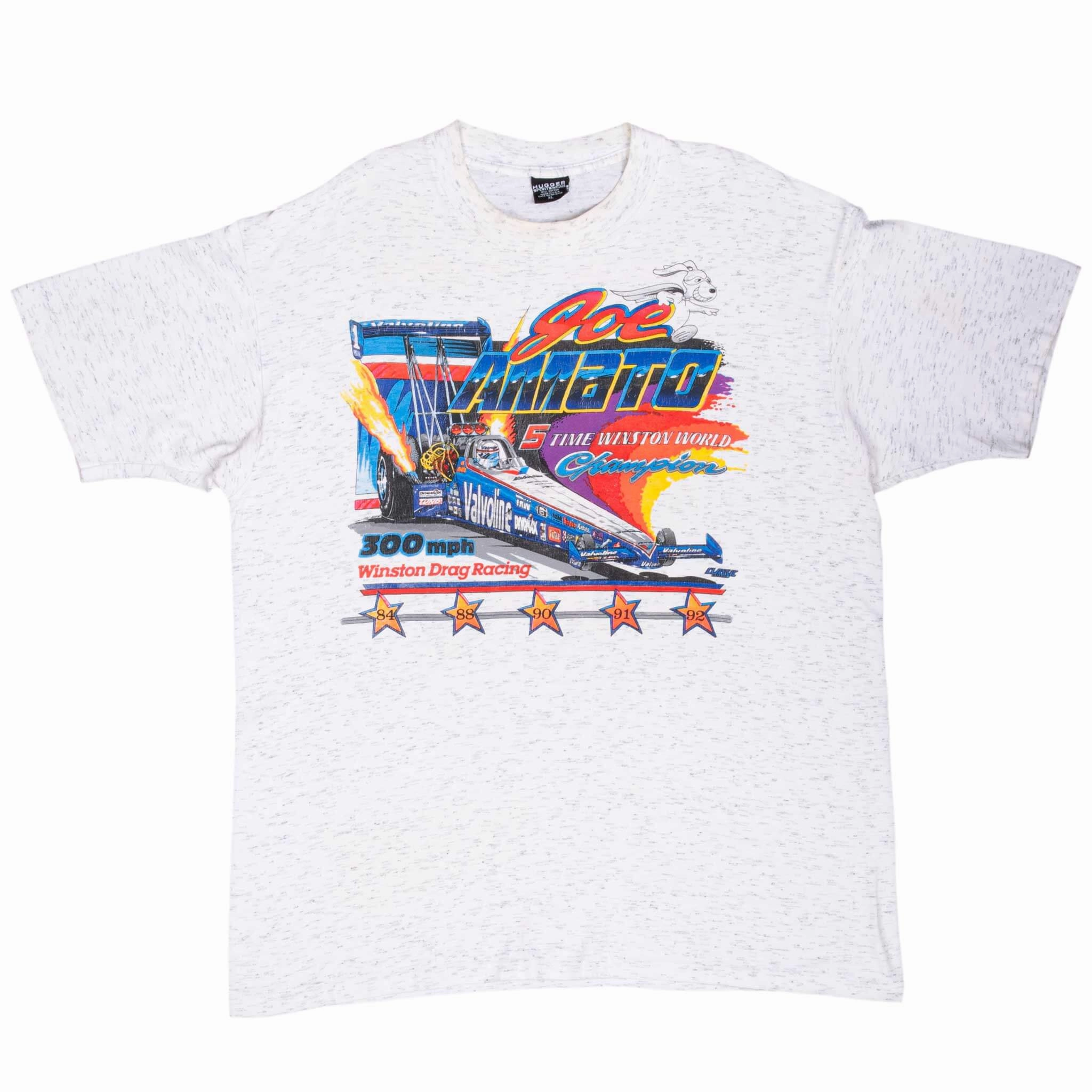 VINTAGE RACING NHRA DRAG RACING JOE AMATO 1992 TEE SHIRT XL MADE IN USA
