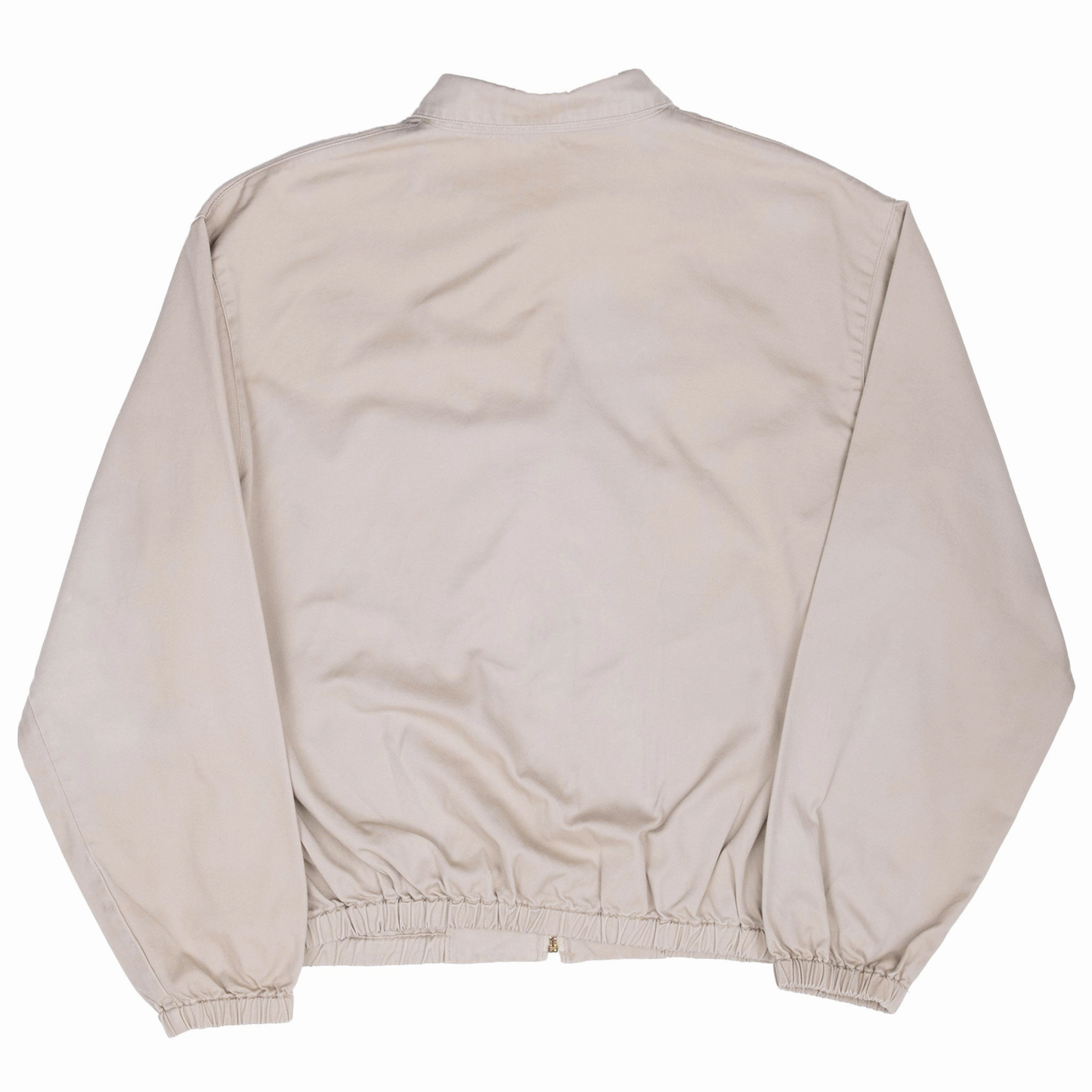 VINTAGE RALPH LAUREN BEIGE HARRINGTON GOLF JACKET 1990S LARGE MADE IN USA