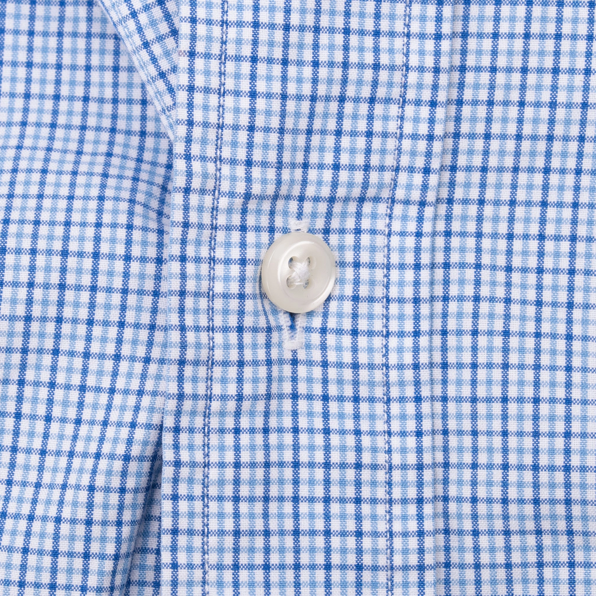 VINTAGE RALPH LAUREN BLUE PLAID CHECKER SHIRT 1990S SIZE XL