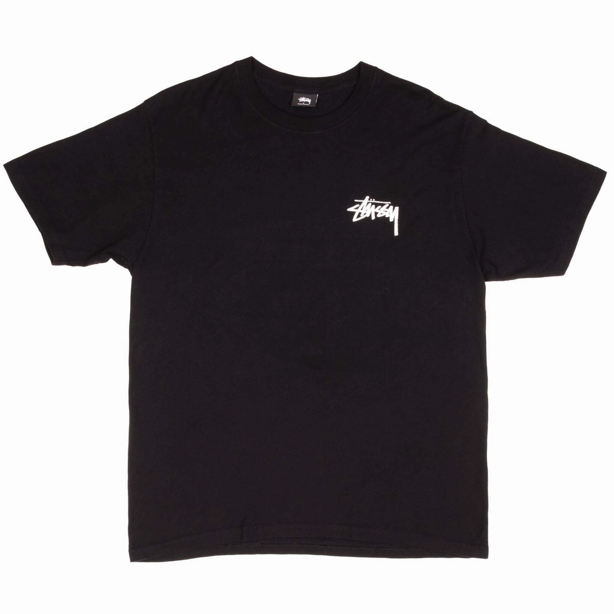 VINTAGE STUSSY PEACE AND LOVE TEE SHIRT SIZE LARGE