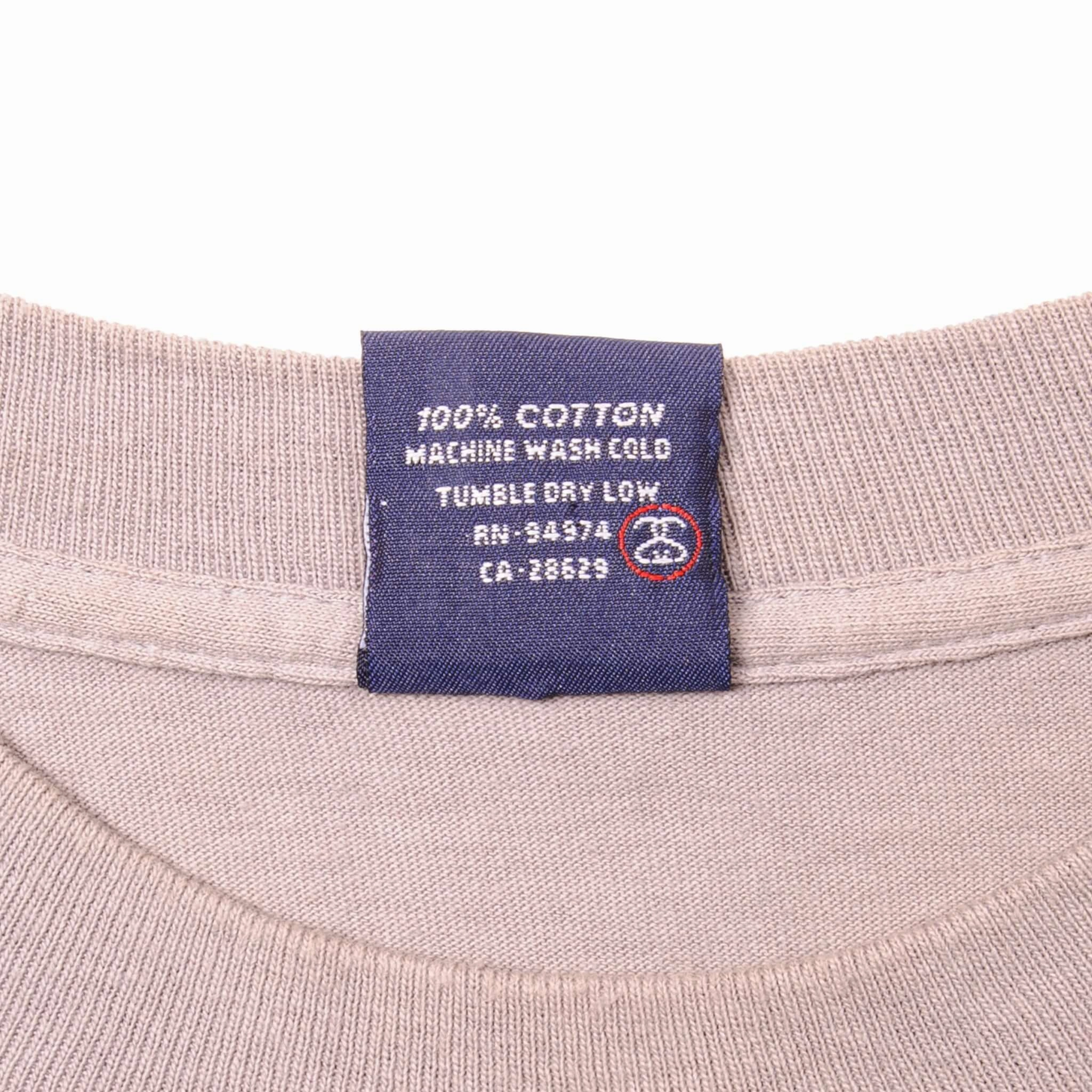 VINTAGE STUSSY TEE SHIRT 1990s SIZE LARGE MADE IN USA