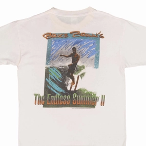 VINTAGE THE ENDLESS SUMMER II BRUCE BROWN SURF TEE SHIRT 1993 LARGE MADE USA