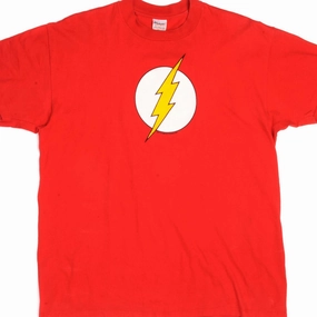 VINTAGE THE FLASH DC COMICS TEE SHIRT 1988 SIZE LARGE MADE IN USA