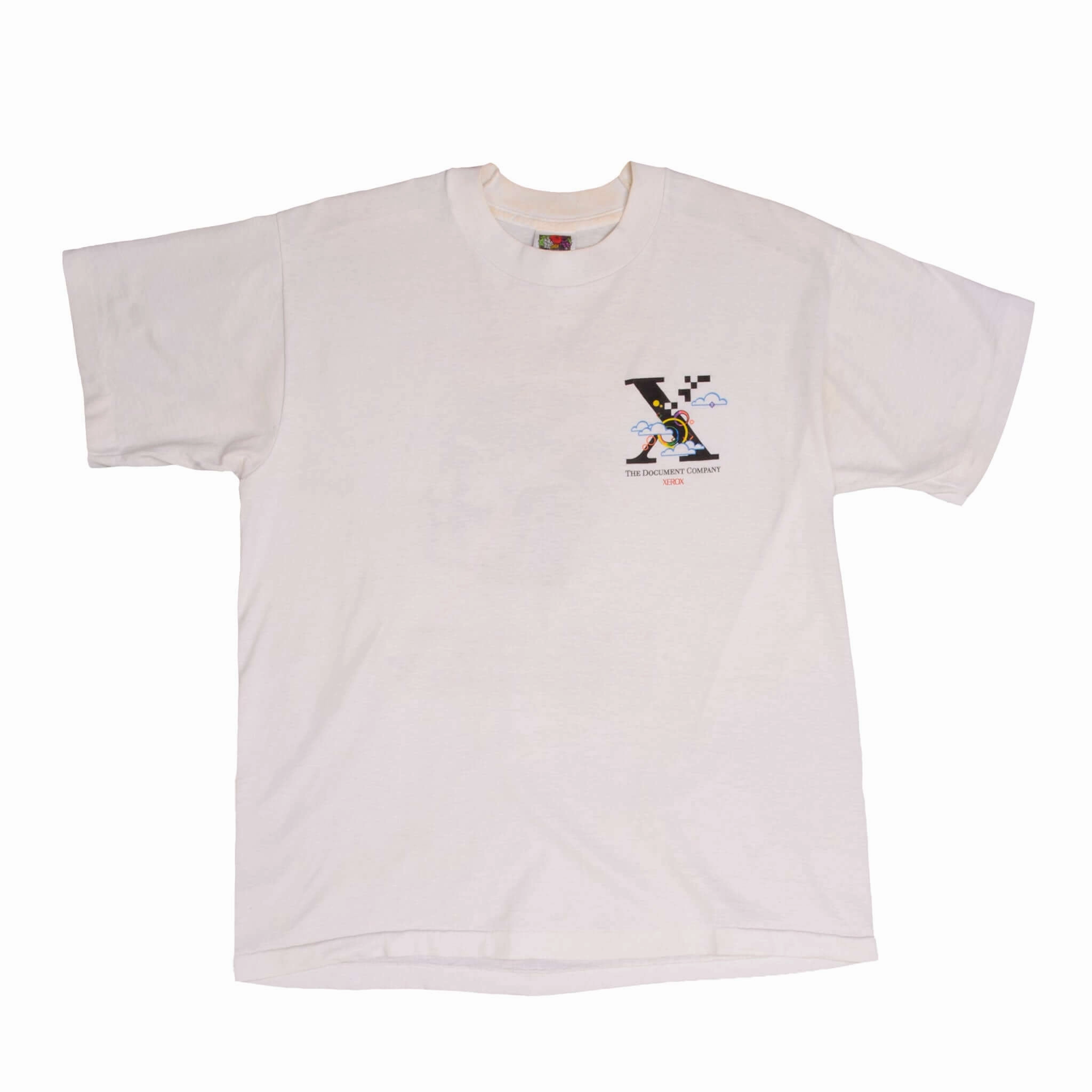 VINTAGE XEROX THE DOCUMENT COMPANY TEE SHIRT 1990S SIZE LARGE