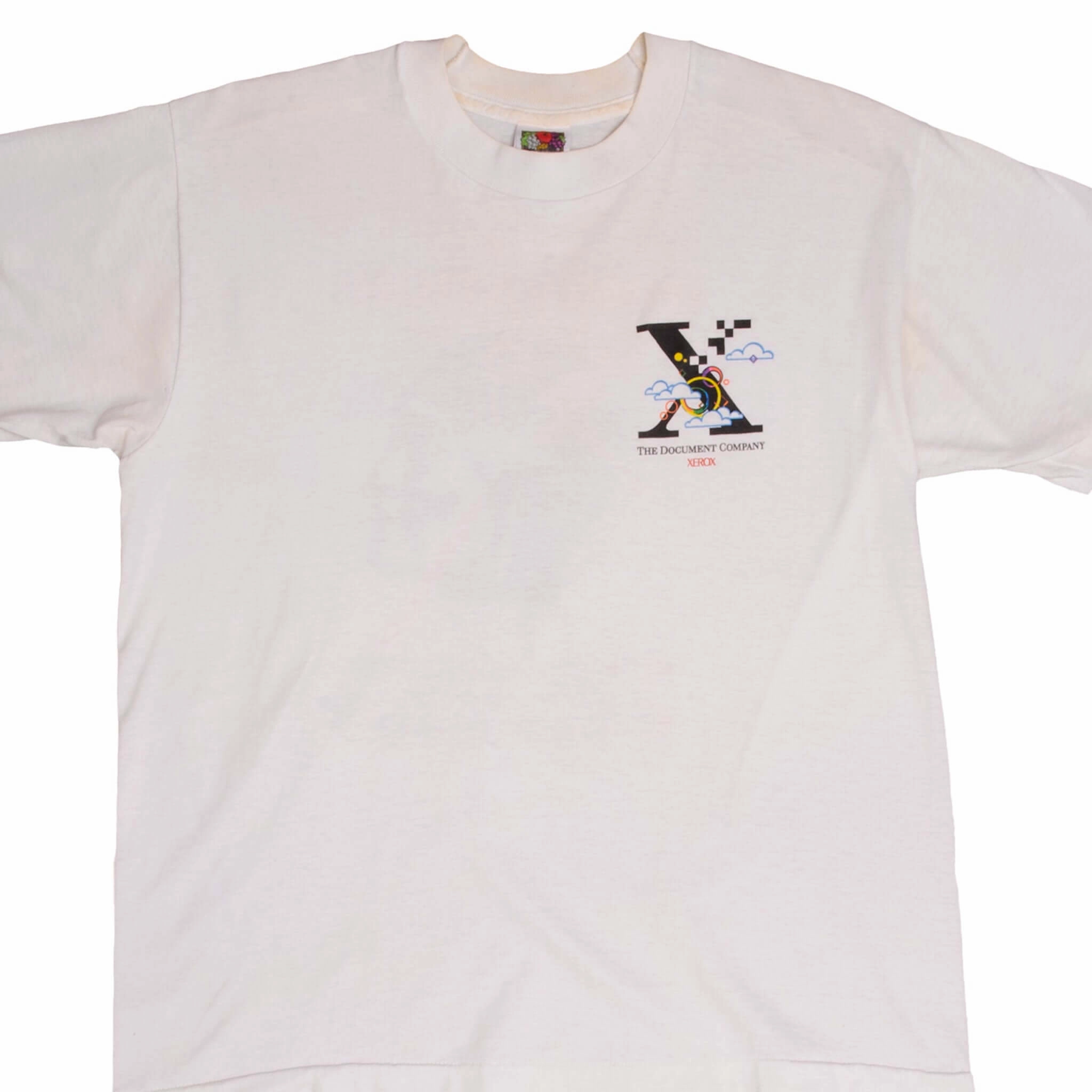 VINTAGE XEROX THE DOCUMENT COMPANY TEE SHIRT 1990S SIZE LARGE