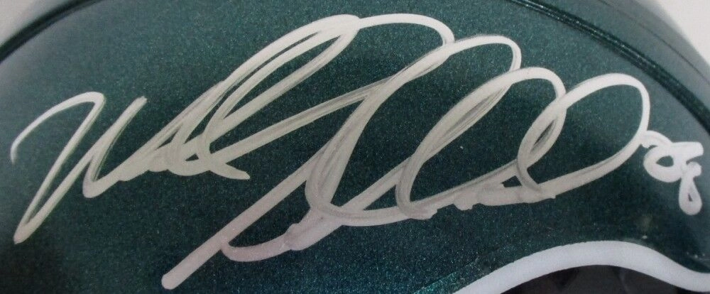 Wendell Smallwood Signed Eagles Mini Helmet (JSA COA) 2016 5th Rnd Pick R.B.