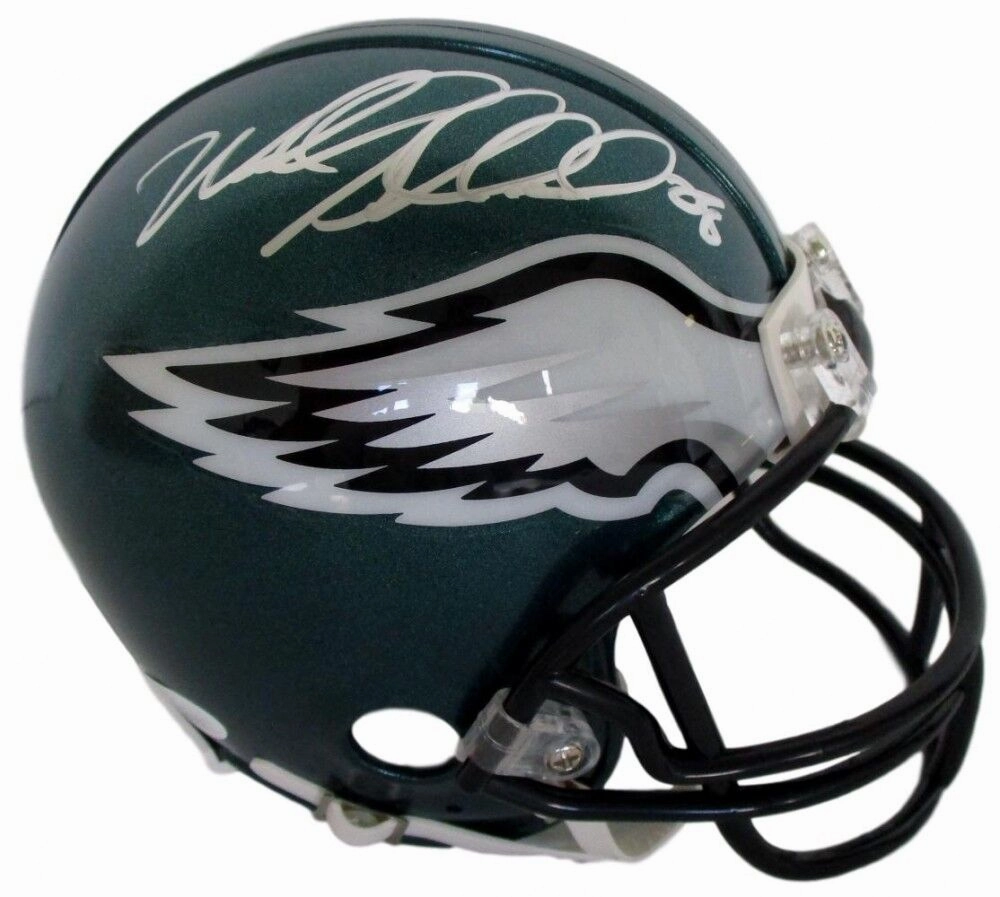 Wendell Smallwood Signed Eagles Mini Helmet (JSA COA) 2016 5th Rnd Pick R.B.