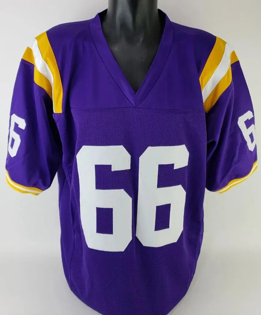 Will Campbell Signed LSU Tigers Jersey (JSA COA) 2025 1st Round Pick #4 Overall