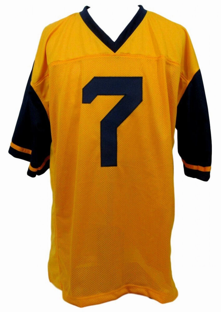 Will Grier Signed West Virginia Mountaineers Jersey (JSA COA) Carolina Panthers