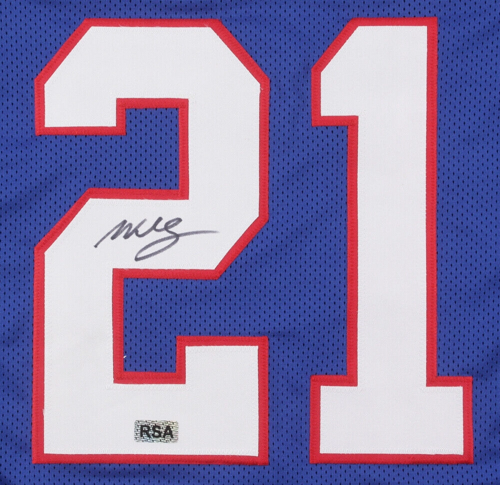 Willis McGahee Signed Buffalo Bills Jersey (RSA COA) 2Pro Bowl (2007,2011) RB