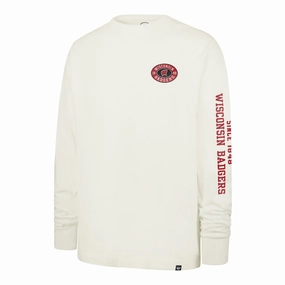 WISCONSIN BADGERS TIDE SWEEP '47 MONTAUK FOUNDATION LONG SLEEVE TEE