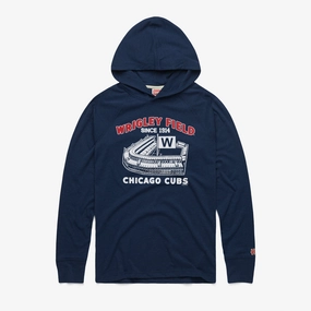 Wrigley Field Chicago Cubs Lightweight Hoodie