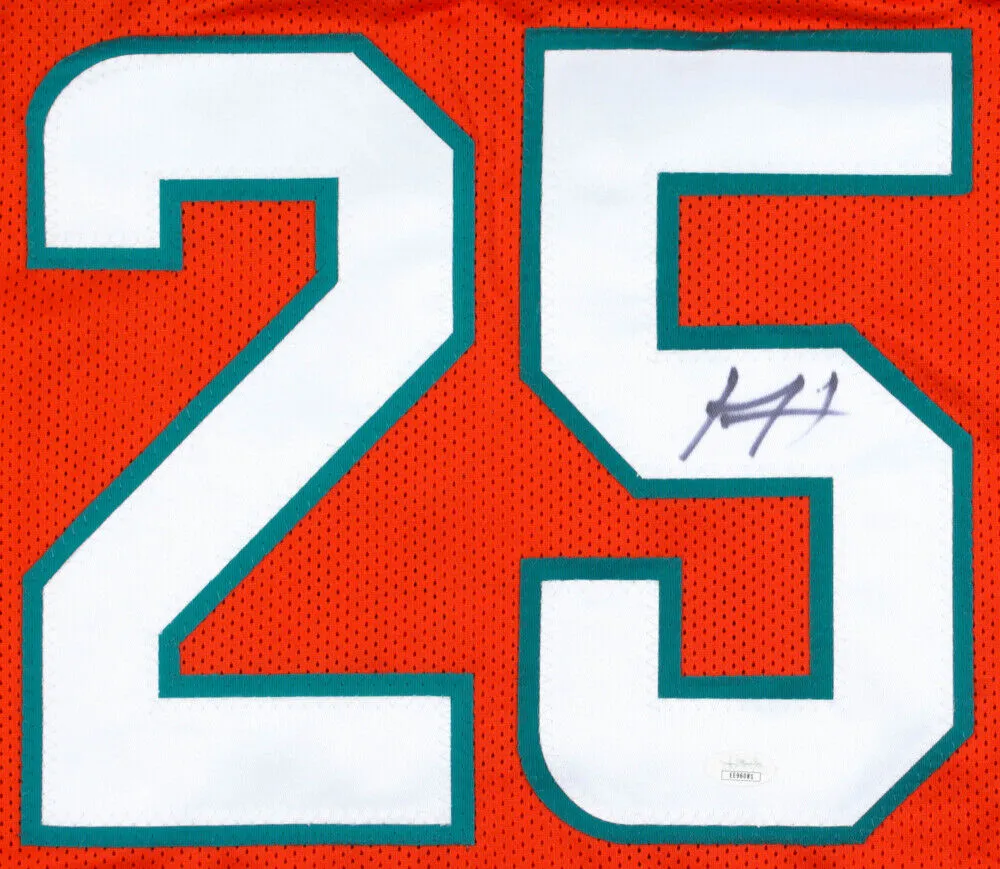 Xavien Howard Signed Miami Dolphins Jersey  JSA COA 2018 Pro Bowl Defensive Back