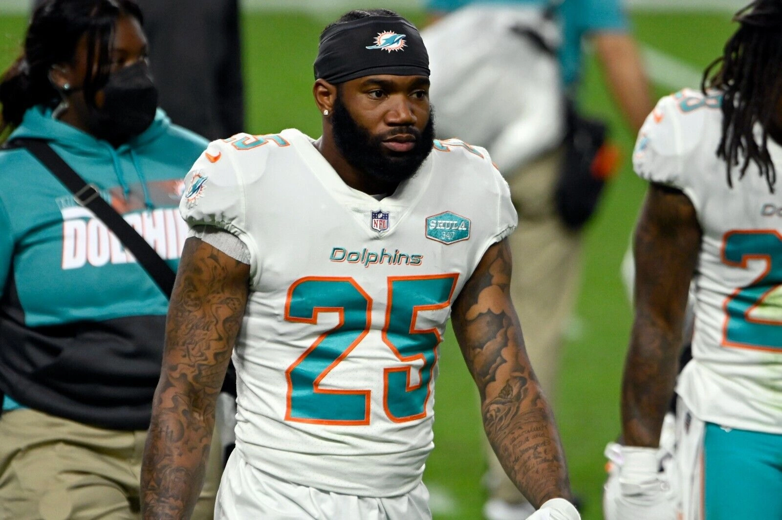 Xavien Howard Signed Miami Dolphins Jersey  JSA COA 2018 Pro Bowl Defensive Back