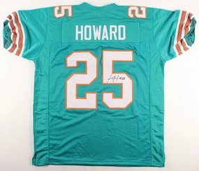 Xavien Howard Signed Miami Dolphins Jersey /JSA COA 2018 Pro Bowl Defensive Back