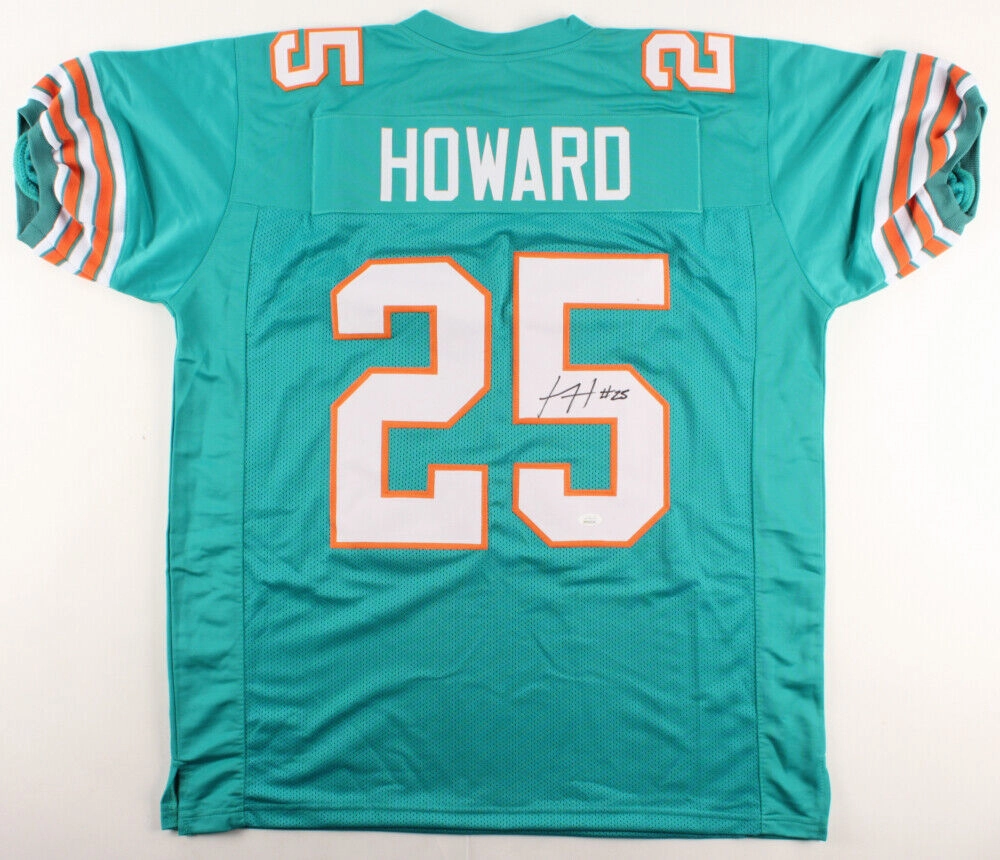 Xavien Howard Signed Miami Dolphins Jersey /JSA COA 2018 Pro Bowl Defensive Back