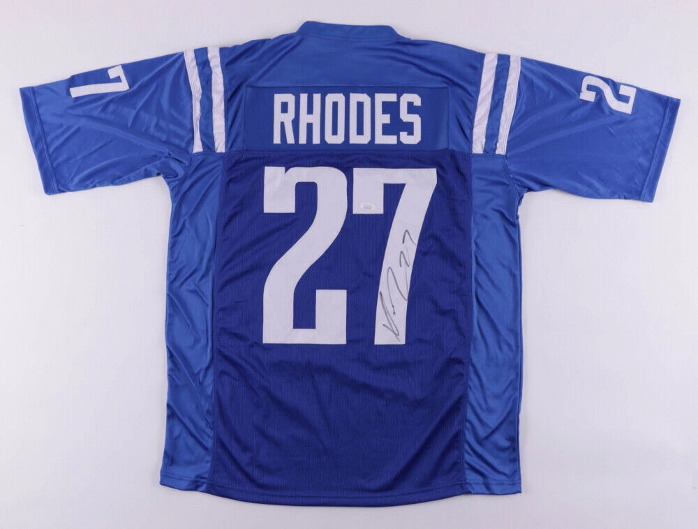 Xavier Rhodes Signed Indianapolis Colts Jersey (JSA COA) 3Pro Bowl D.B.