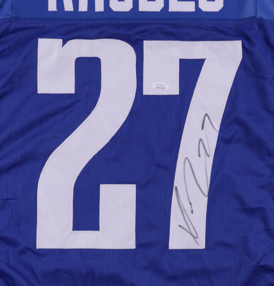 Xavier Rhodes Signed Indianapolis Colts Jersey (JSA COA) 3Pro Bowl D.B.