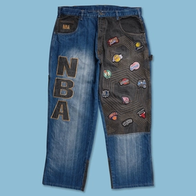 Y2K NBA Baggy Pants 40x32
