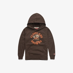 Youth Cleveland Browns Brownie Stiff Arm Hoodie