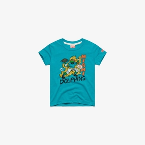 Youth TMNT Michelangelo x Miami Dolphins
