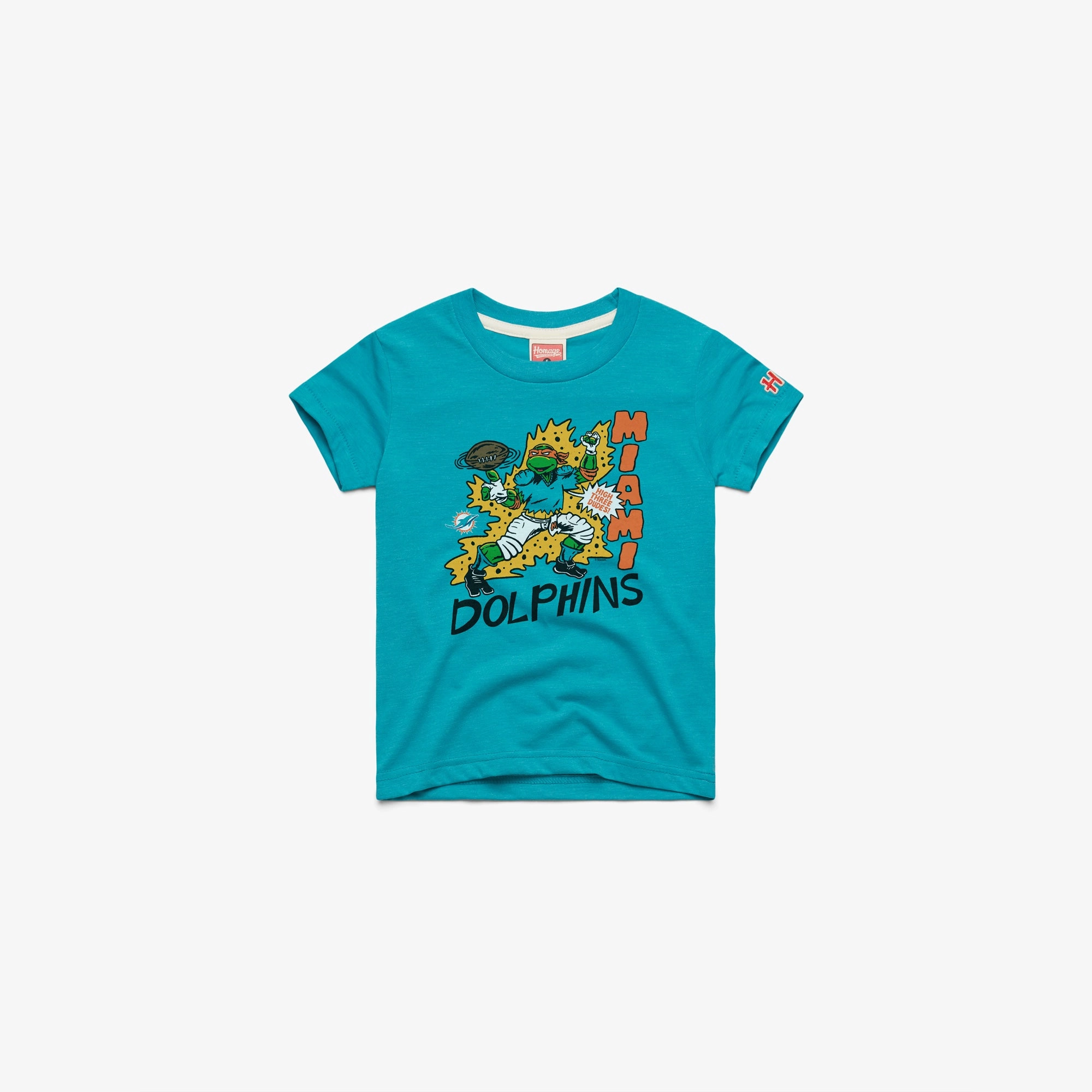 Youth TMNT Michelangelo x Miami Dolphins