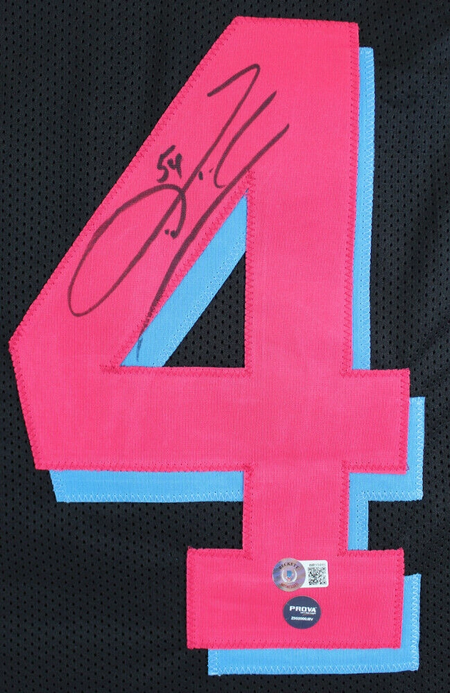 Zach Thomas Signed Miami Dolphins Jersey (Beckett COA & Prova Holo) All Pro L.B.